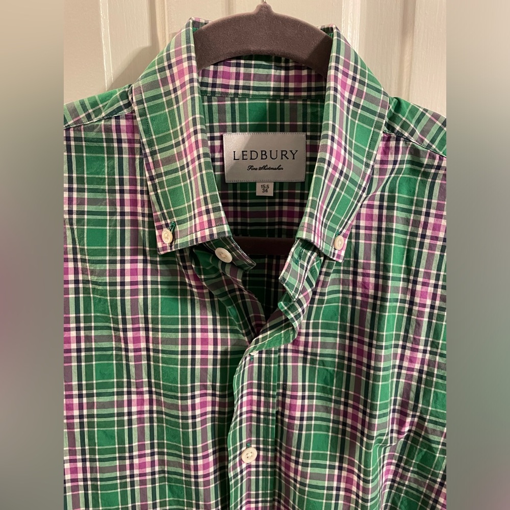 Men’s Ledbury 15.5 button down